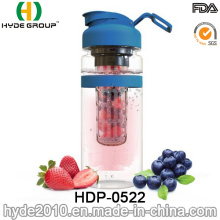 Garrafa plástica portátil popular da infusão da fruta, 32oz BPA livram a garrafa de água de Infuser do fruto de Tritan (HDP-0522)